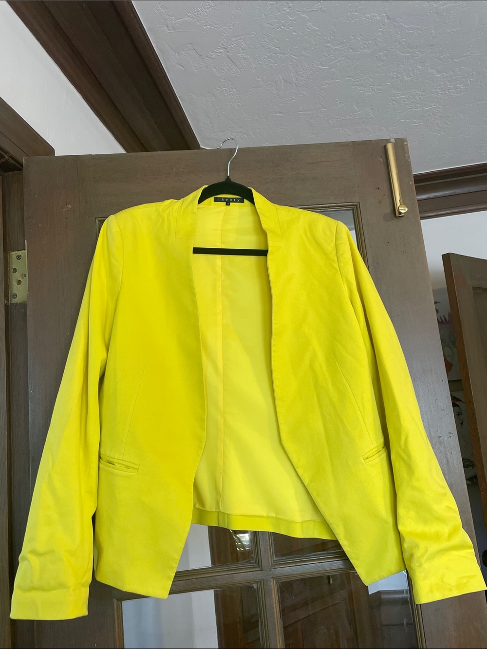 Citron Theory Women's Open-Front Blazer Jacket